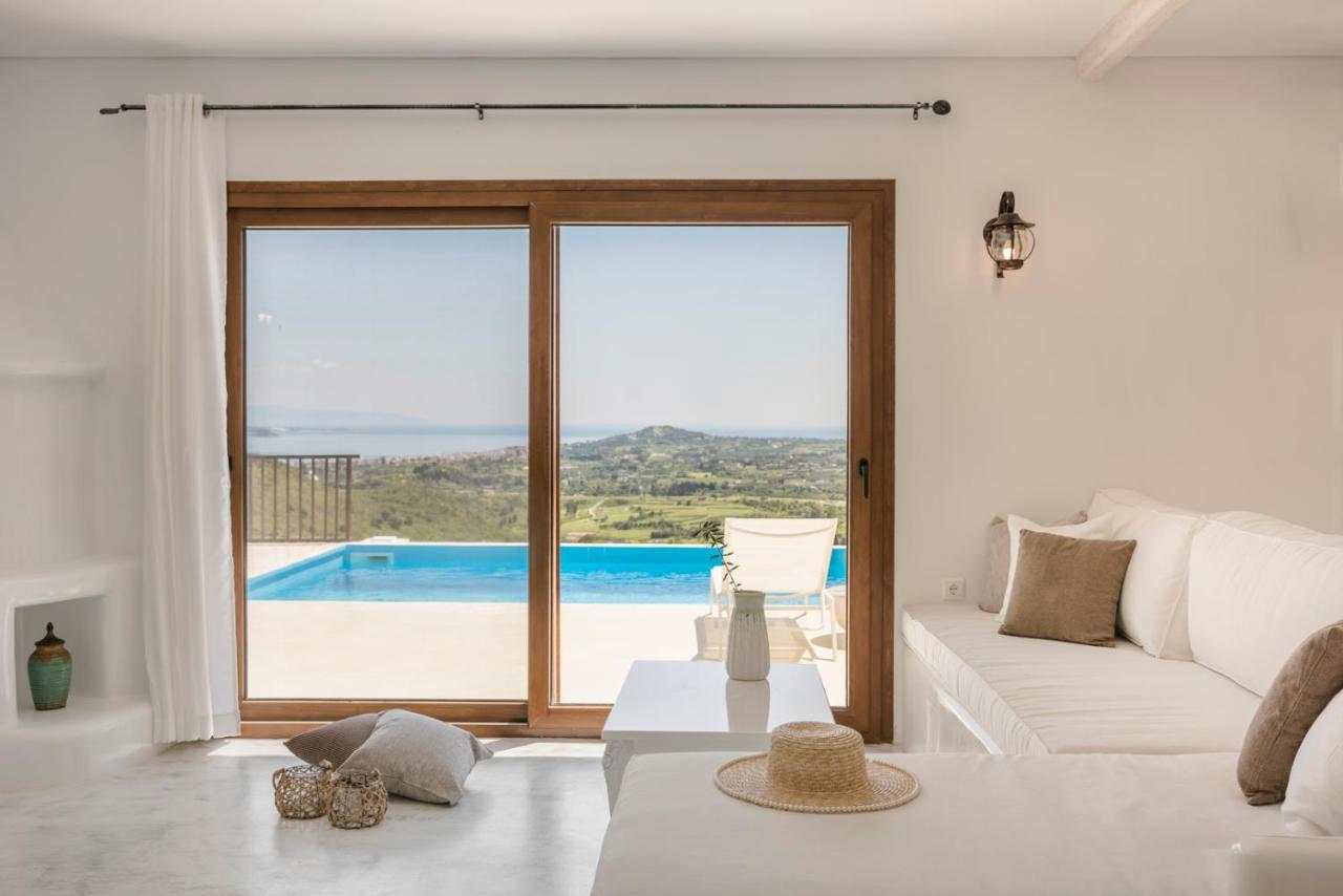 Akrolithos Villas Kouvalata Exteriör bild