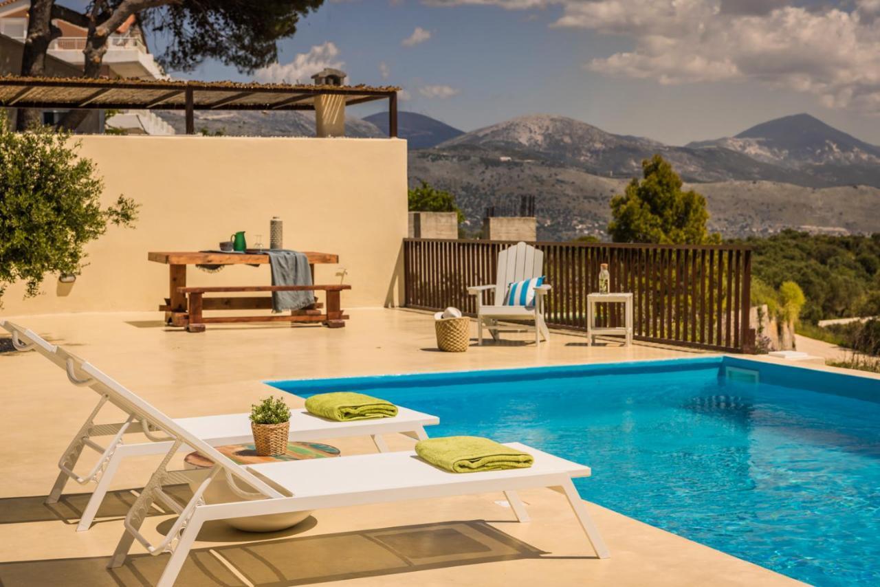 Akrolithos Villas Kouvalata Exteriör bild