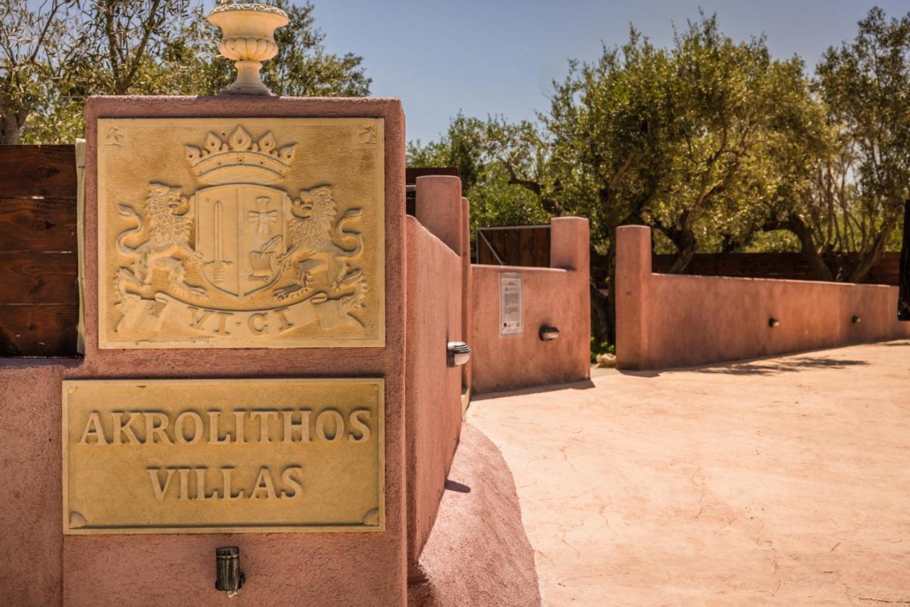 Akrolithos Villas Kouvalata Exteriör bild